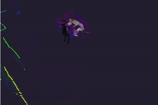 Mid360 Lidar Output Visualization in RViz